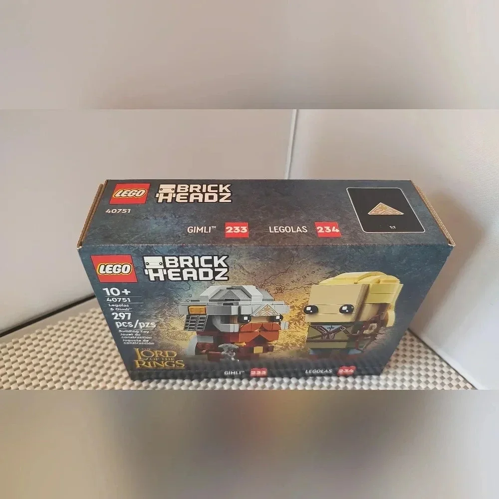 Lego BrickHeadz 40751 Legolas & Gimli Lord of The Rings NWT Building Toy Set